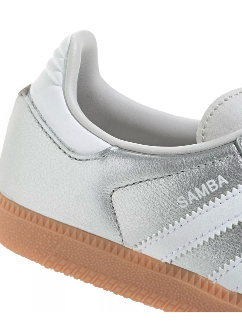 adidas Originals Silver, White and Gum-Soled Women's Sneakers - Picture 9 of 9